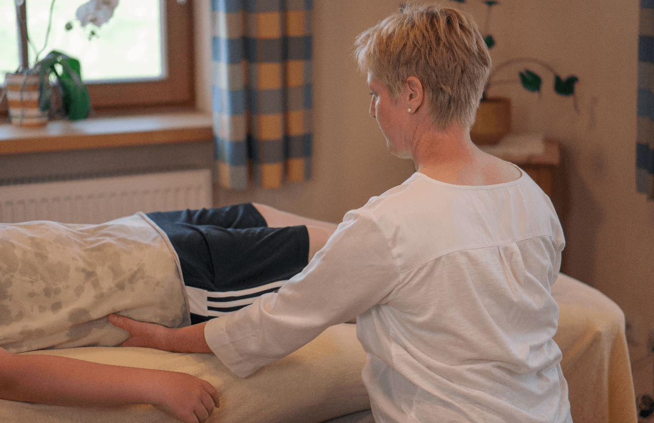 Anwendung craniosacrale Therapie und integrales Heilen